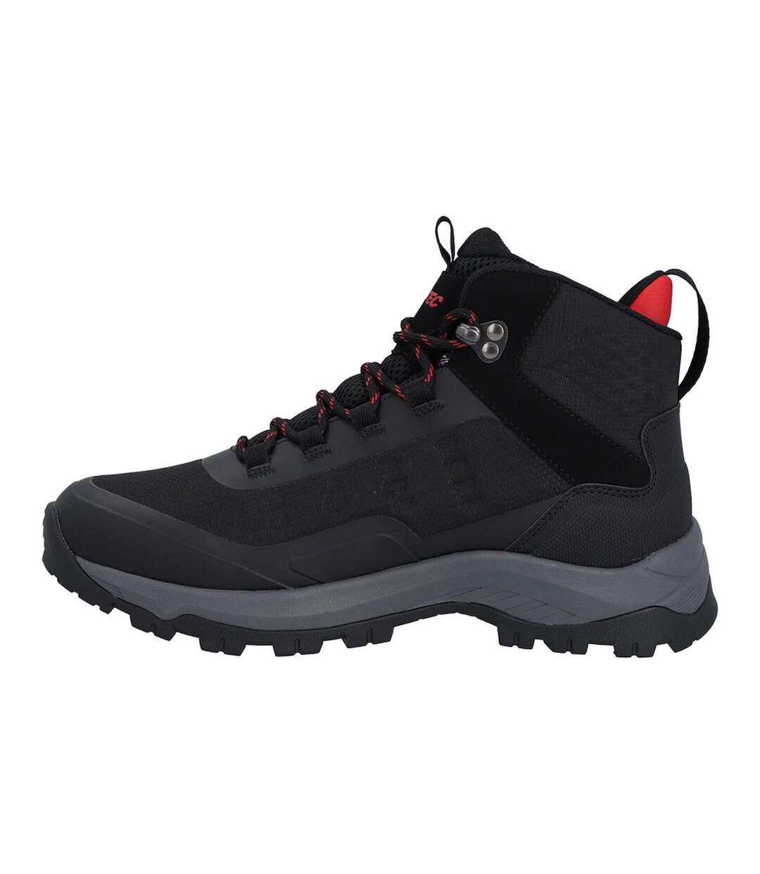 Chaussures Montantes De Marche Storm Expedition Homme Noir Rouge Hi-Tec-3