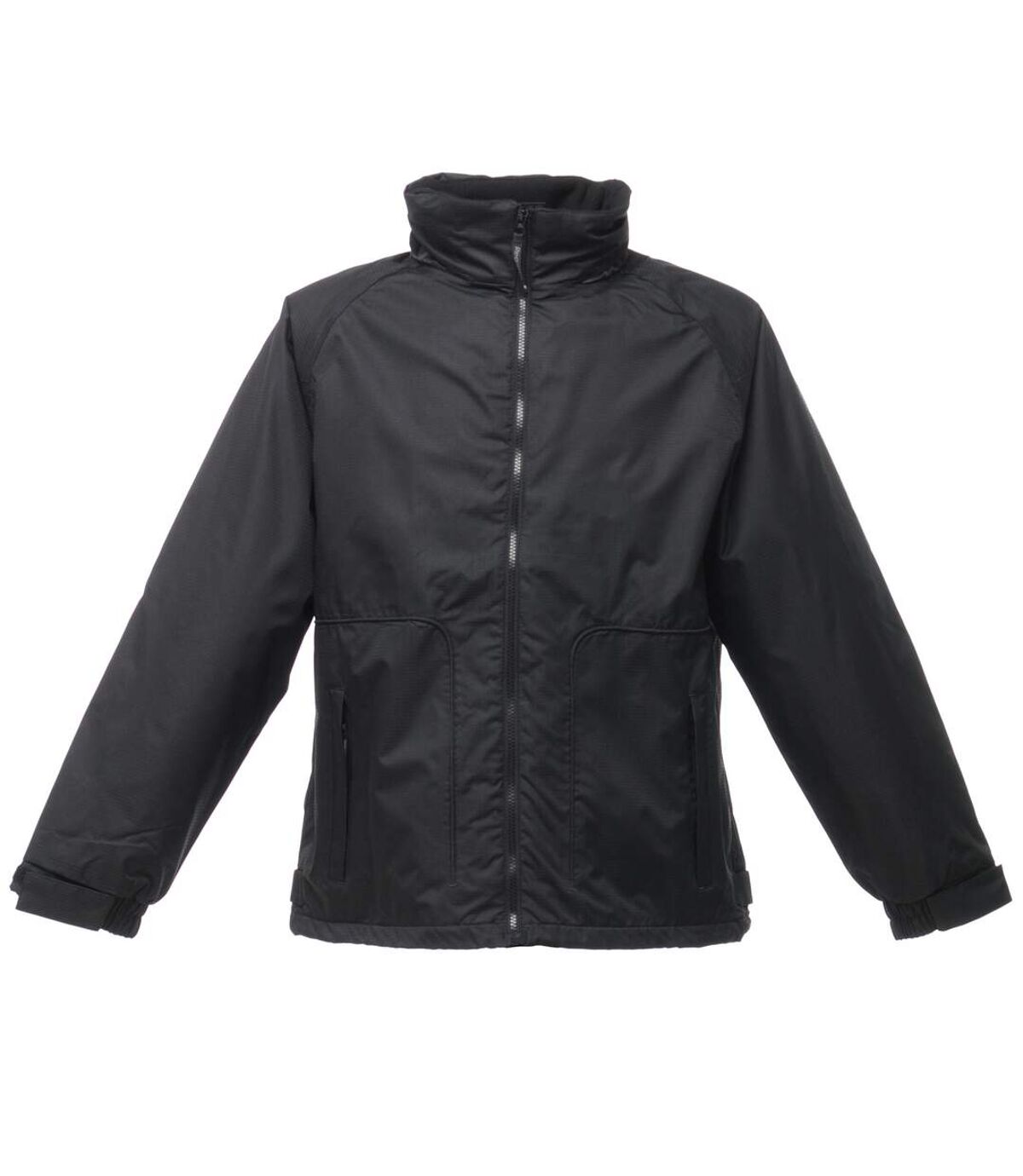 Regatta Mens Waterproof Windproof Jacket (Fleece Lined) (Black)