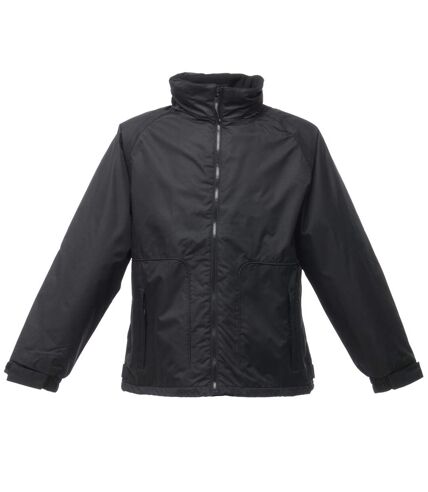 Regatta Mens Waterproof Windproof Jacket (Fleece Lined) (Black) - UTRW1183