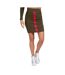 Jupe Droite Femme Vert Kaki Guess-1