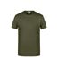 T-shirt Basic Homme Olive James And Nicholson-1
