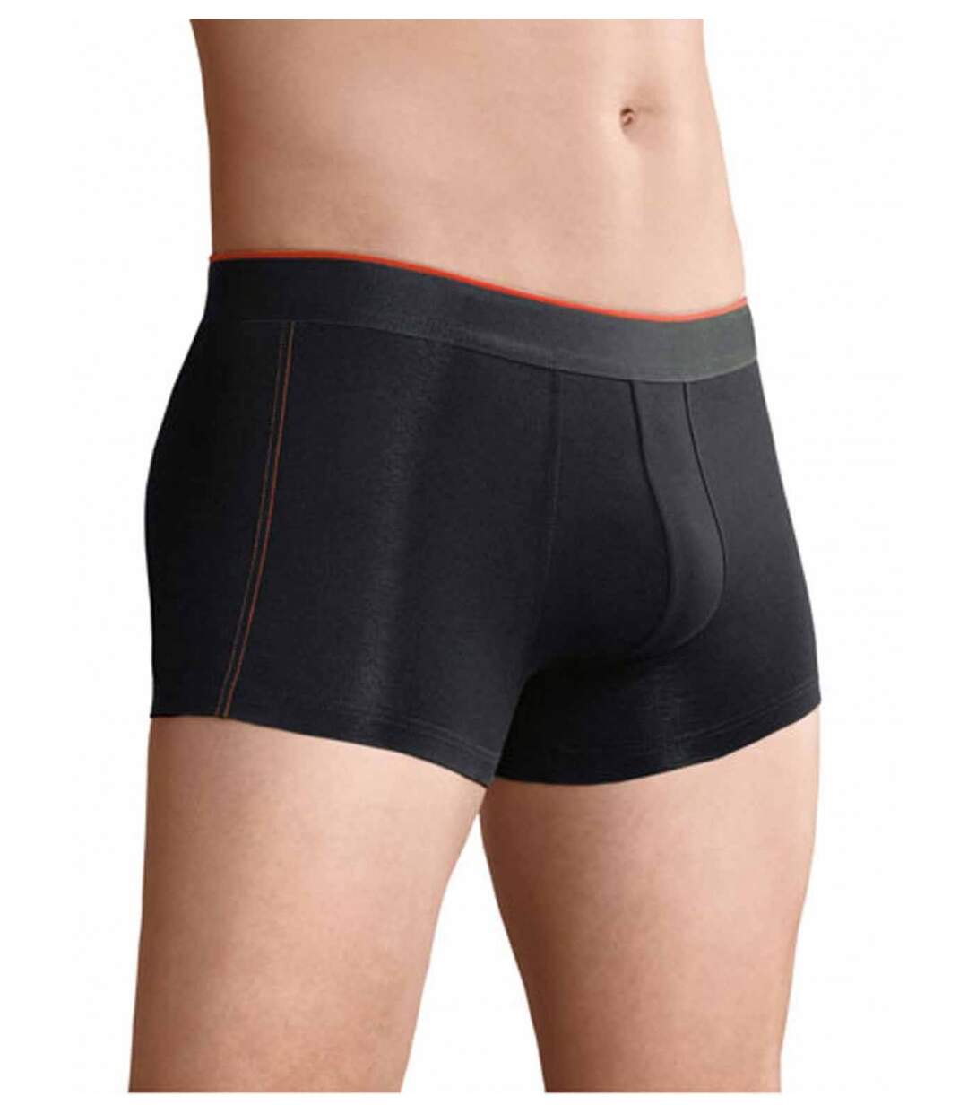 Boxer shorty Homme 8001 - coton - noir