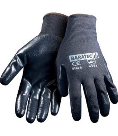Rodo Limited Lightweight Nitrile Grip Gloves (Black) (10)