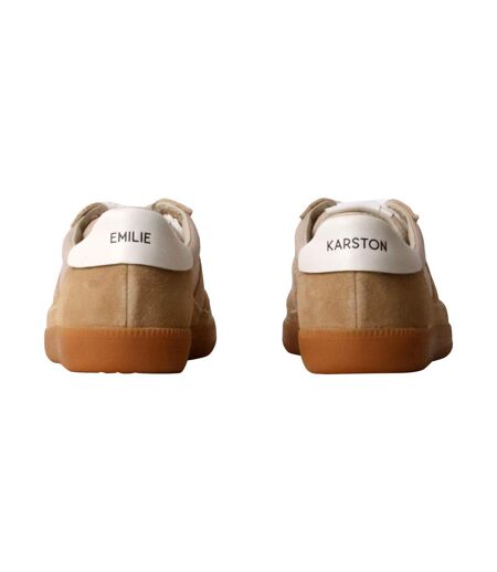 Basket Cuir Emilie Karston Cherry