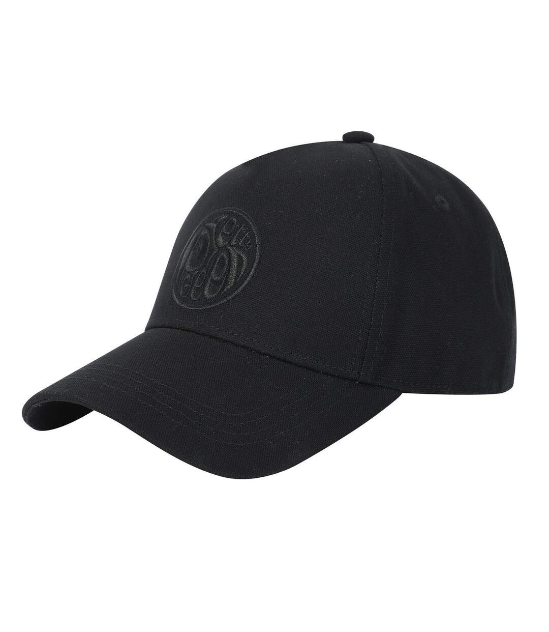 Casquette De Baseball Motif/style Logo Brodé Noir Pretty Green-3