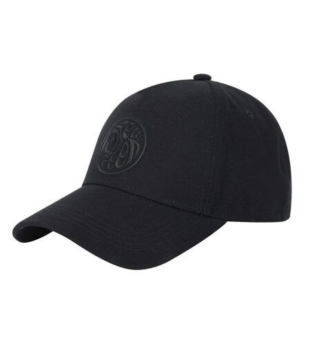 Casquette De Baseball Motif/style Logo Brodé Noir Pretty Green