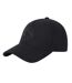 Casquette De Baseball Motif/style Logo Brodé Noir Pretty Green-3