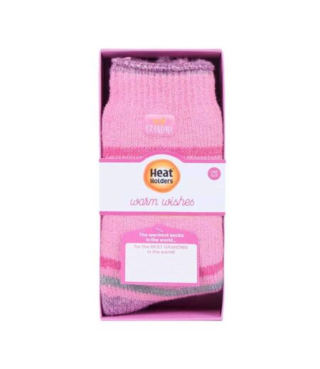 Ladies Warm Fleece Lined Fluffy Thermal Socks for Mum & Grandma