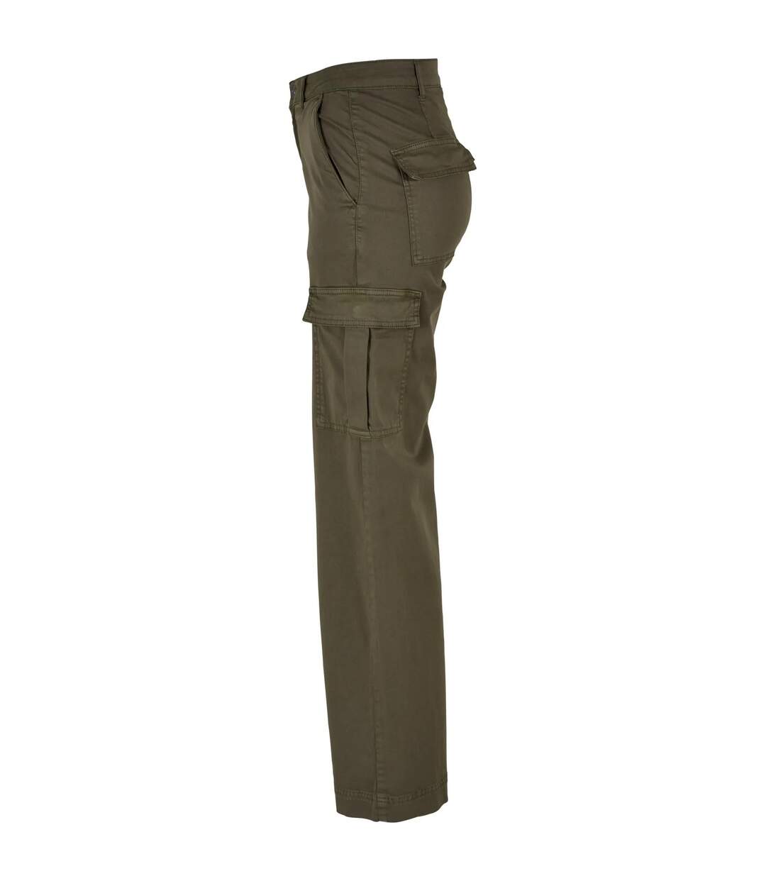 Pantalon À Poches Femme Olive Urban Classics-4