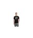 T-shirt Motif/style Doberman Homme Noir Boss-1