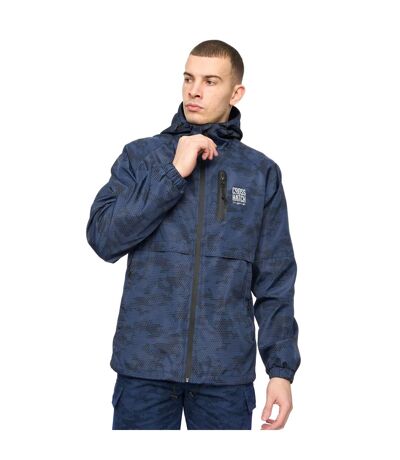 Mens janscore jacket navy Crosshatch