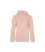 Sweat à capuche queen femme rose B&C-1