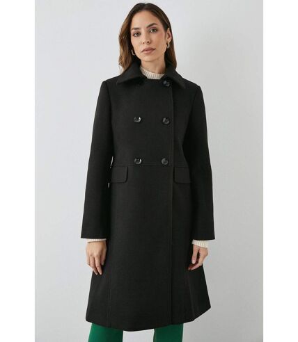 Principles Womens/Ladies Double-Breasted Dolly Coat (Berry) - UTDH6591