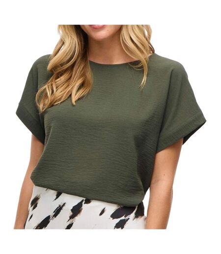T-Shirt vert femme vila josa