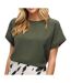 T-Shirt vert femme vila josa-1