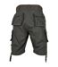 Short À Poches Savage Homme Anthracite Build Your Brand-2