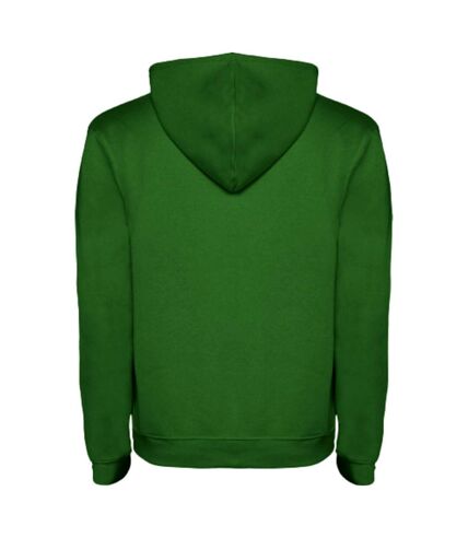 Sweat à capuche urban homme vert kelly / blanc Roly