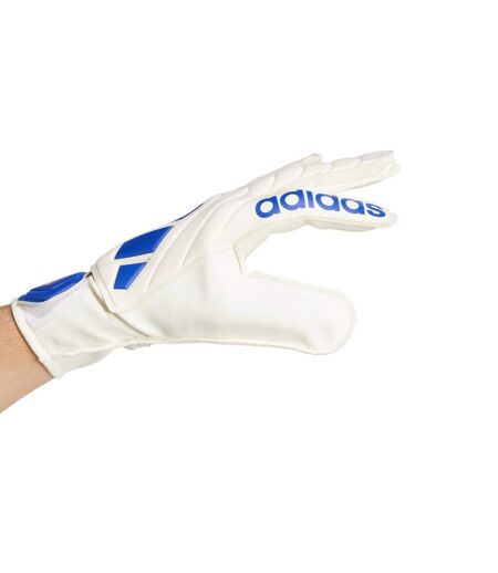 Gants De Gardien De But Copa Club Adulte Blanc Bleu Adidas