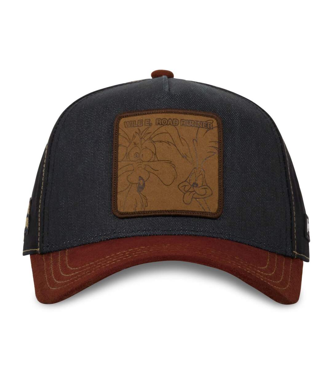 Casquette homme trucker effet denim et suedine Looney Tunes Capslab-2