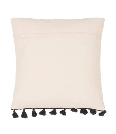 Furn - Housse de coussin RADIANCE (Beige pâle / Noir) (45 cm x 45 cm) - UTRV2879