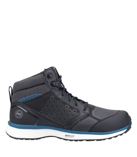 Timberland Pro Mens Reaxion Mid Composite Safety Boots (Black/Blue) - UTFS7595