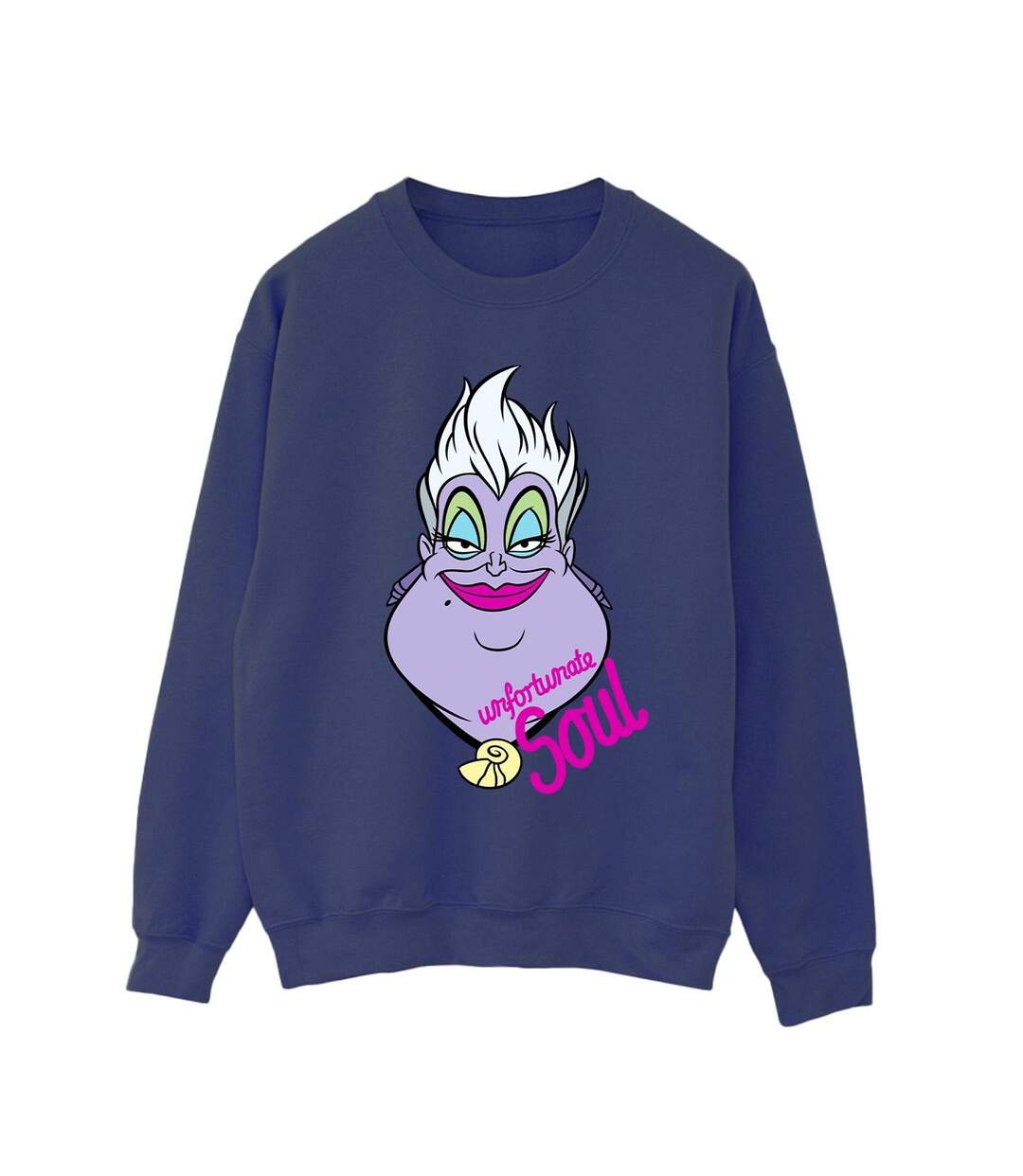 Disney Sweatshirt Femmes/Dames Villains Ursula Unfortunate Soul (Bleu marine) - UTBI42381-1