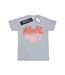 Disney Femme/Ladies Minnie Mouse Heart Shaped Cotton Boyfriend T-Shirt (Gris sportif) - UTBI37287-1