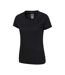 T-shirt endurance femme noir Mountain Warehouse-3