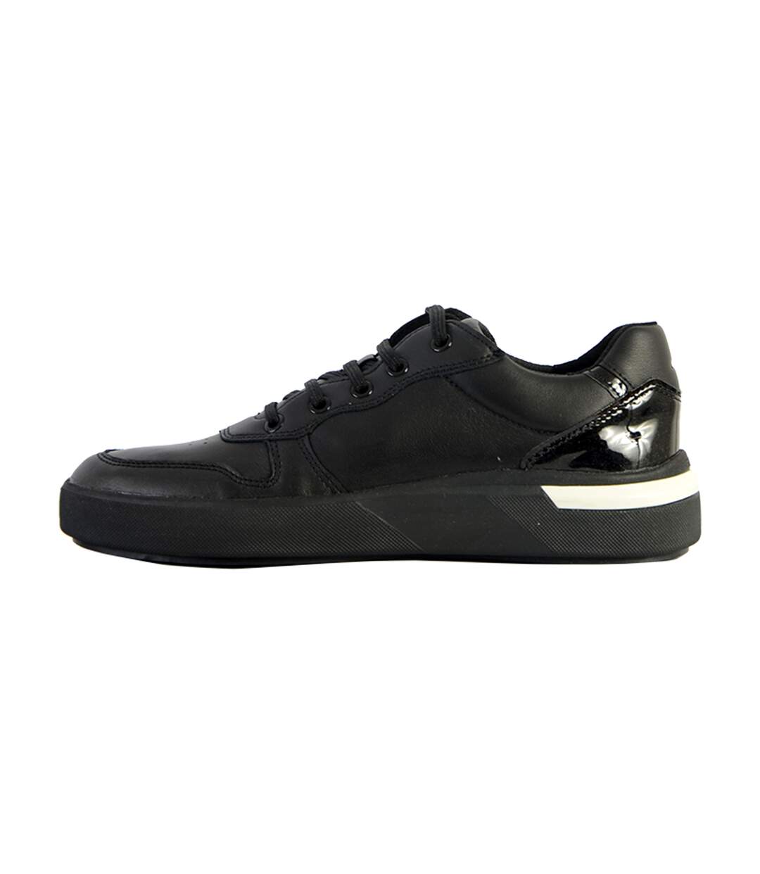 Basket Basse Geox Cuir Dalyla Nappa+ GBK Pat-1