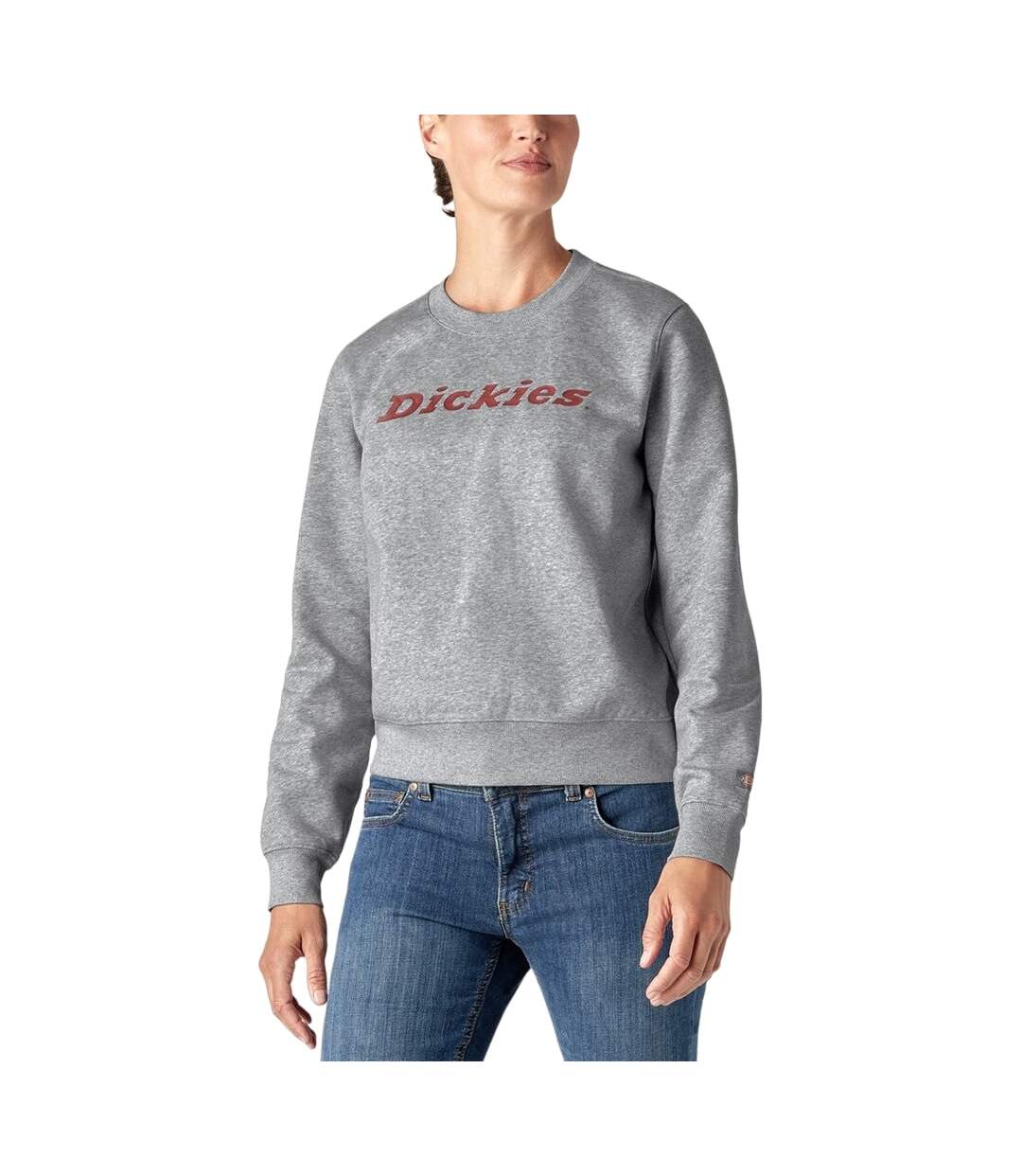 Sweat femme gris chiné Dickies