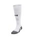 Unisex Adult Football Socks White Grey Black Under Armour-1