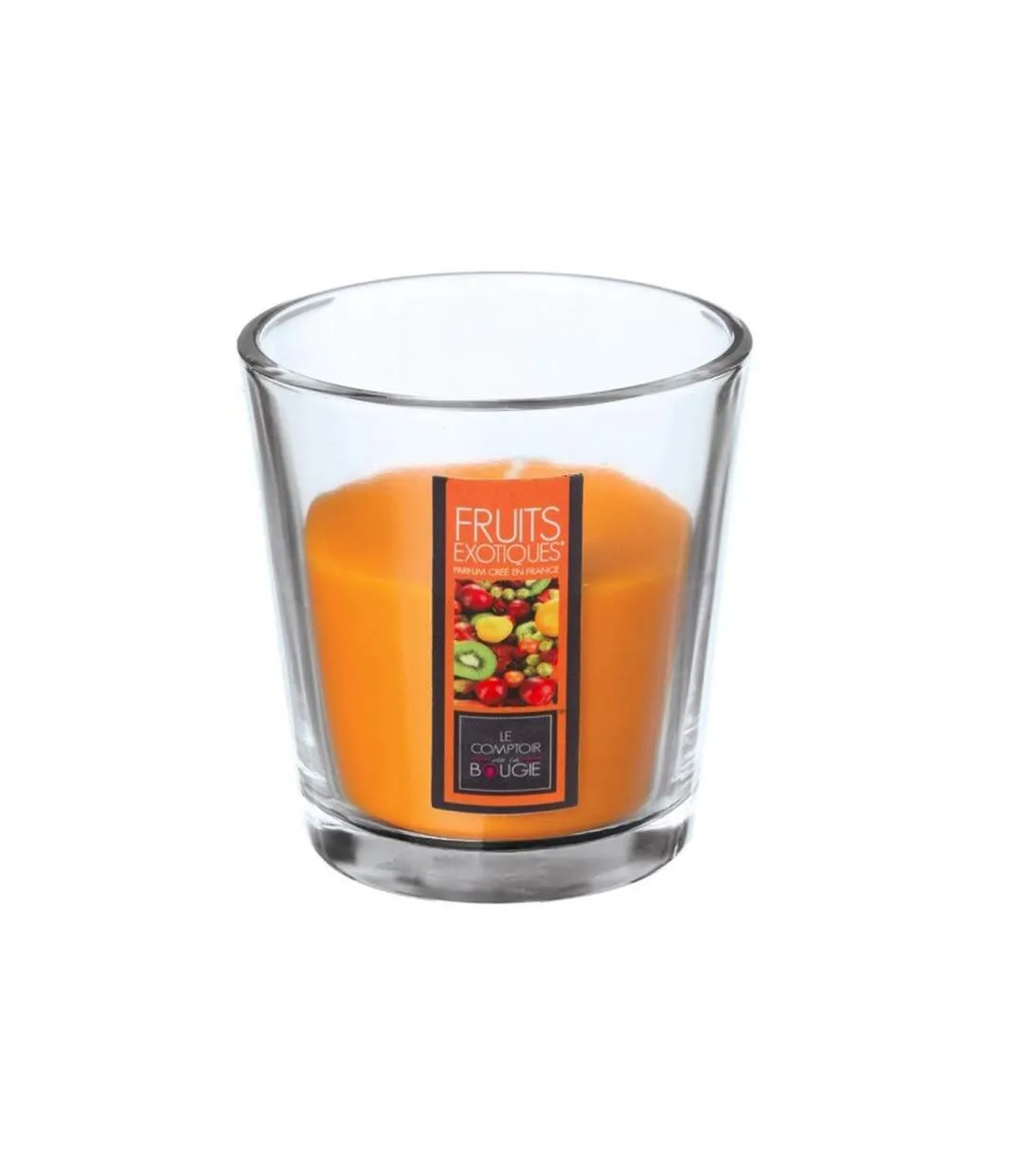 Bougie Parfumée en Verre Nina 90g Fruits Exotiques-1