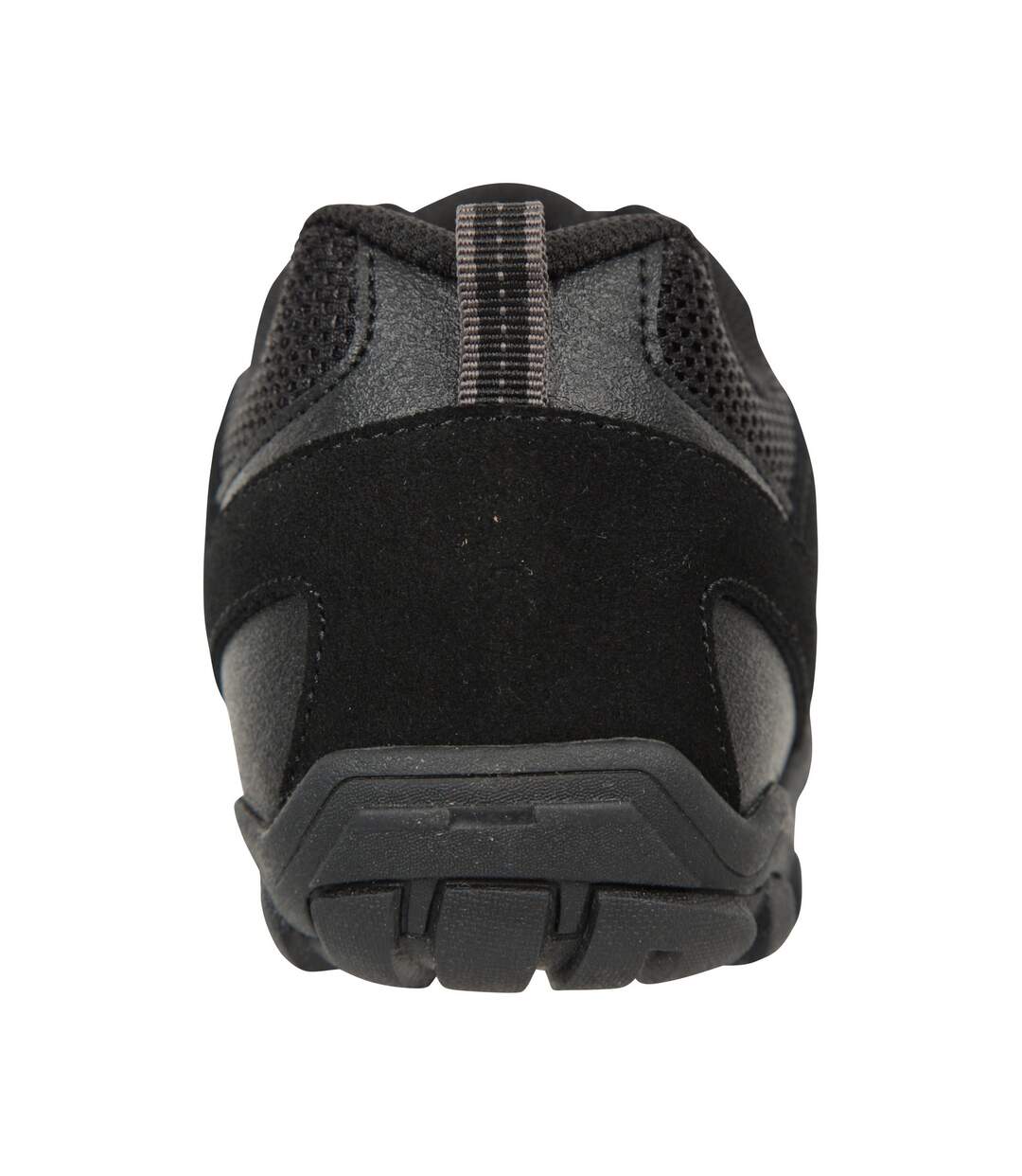 Womens/ladies outdoor ii suede walking shoes black Mountain Warehouse-2