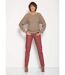 Pull manches chauve-souris maille fantaisie-4