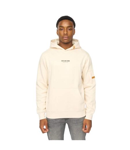 Mens Brammers V2 Hoodie Off White Duck And Cover