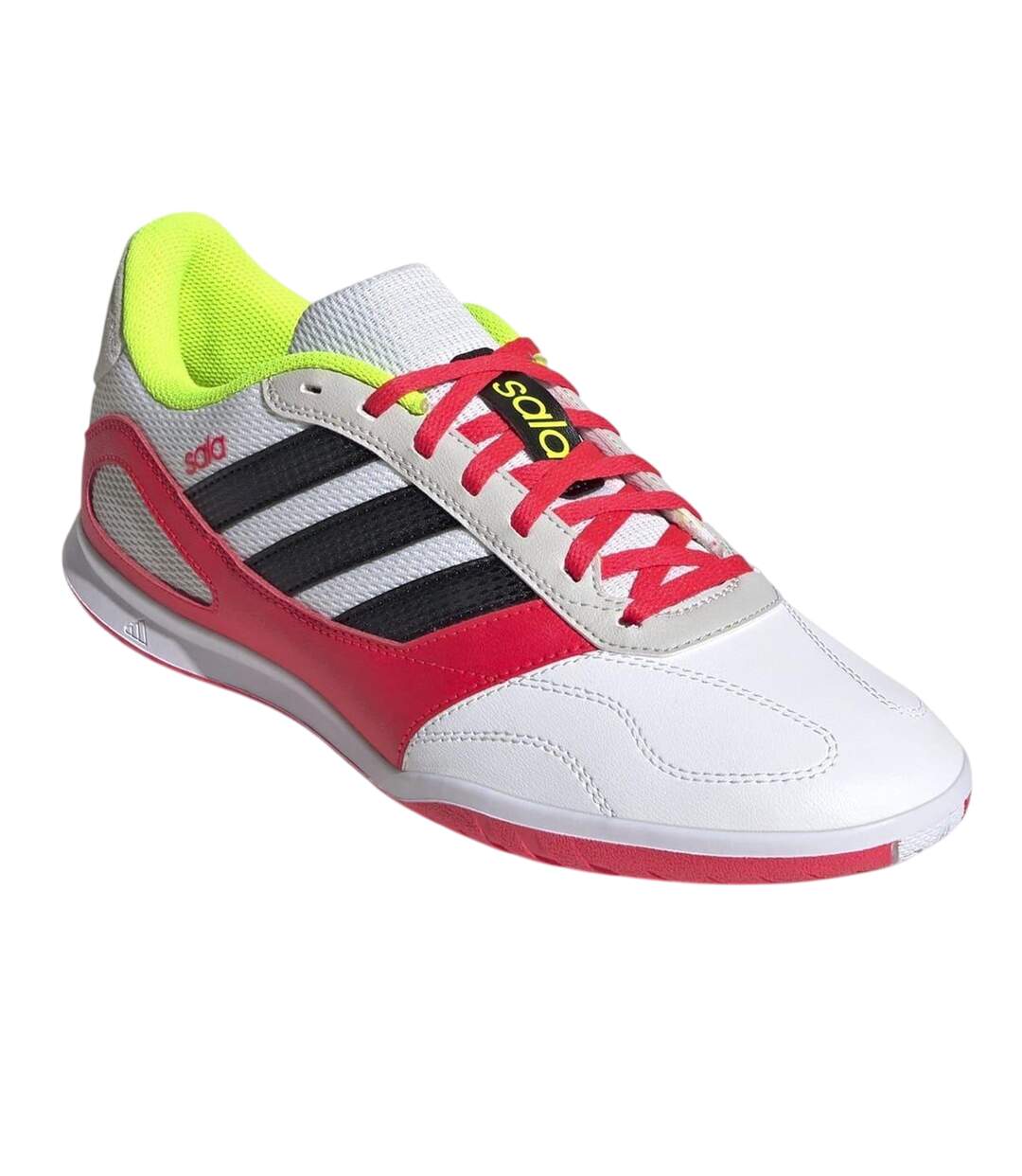 Mens Super Sala Competition Iii Futsal Football Boots White Red Adidas-4