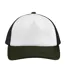 Casquette Trucker Motif/style Rétro Adulte Noir Olive Foncé Beechfield-3