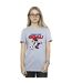 Disney Womens/Ladies Minnie Mouse Going For Goal - T-shirt boyfriend en coton (Gris sportif) - UTBI38663-2
