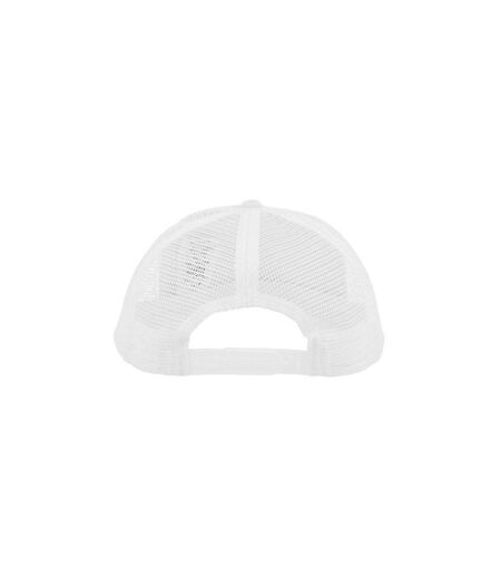 Casquette trucker effet usé rapper mixte blanc Atlantis