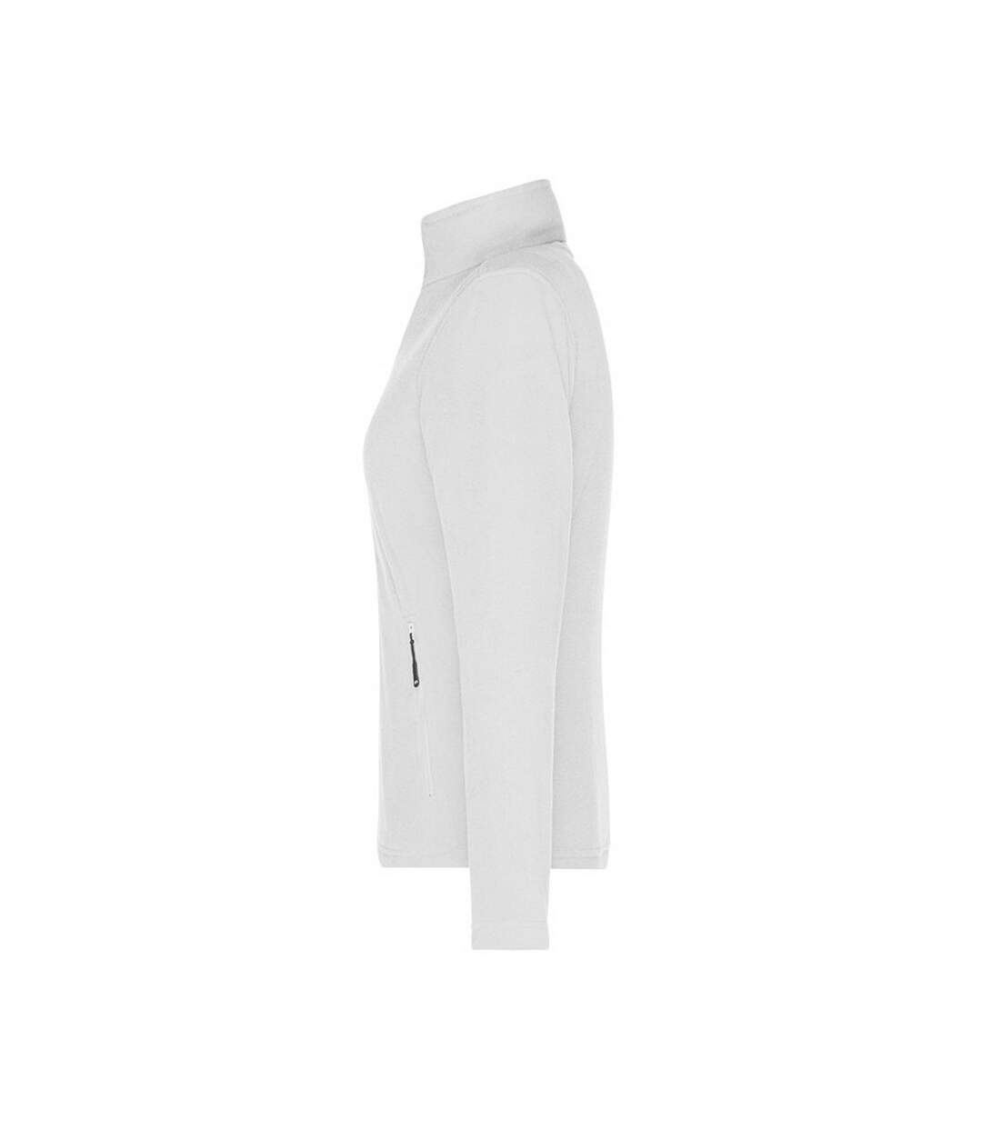 Veste Polaire Femme Blanc James And Nicholson-4