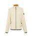 Womens/ladies Bayhill Zipped Fleece Jacket Light Vanilla Regatta-2