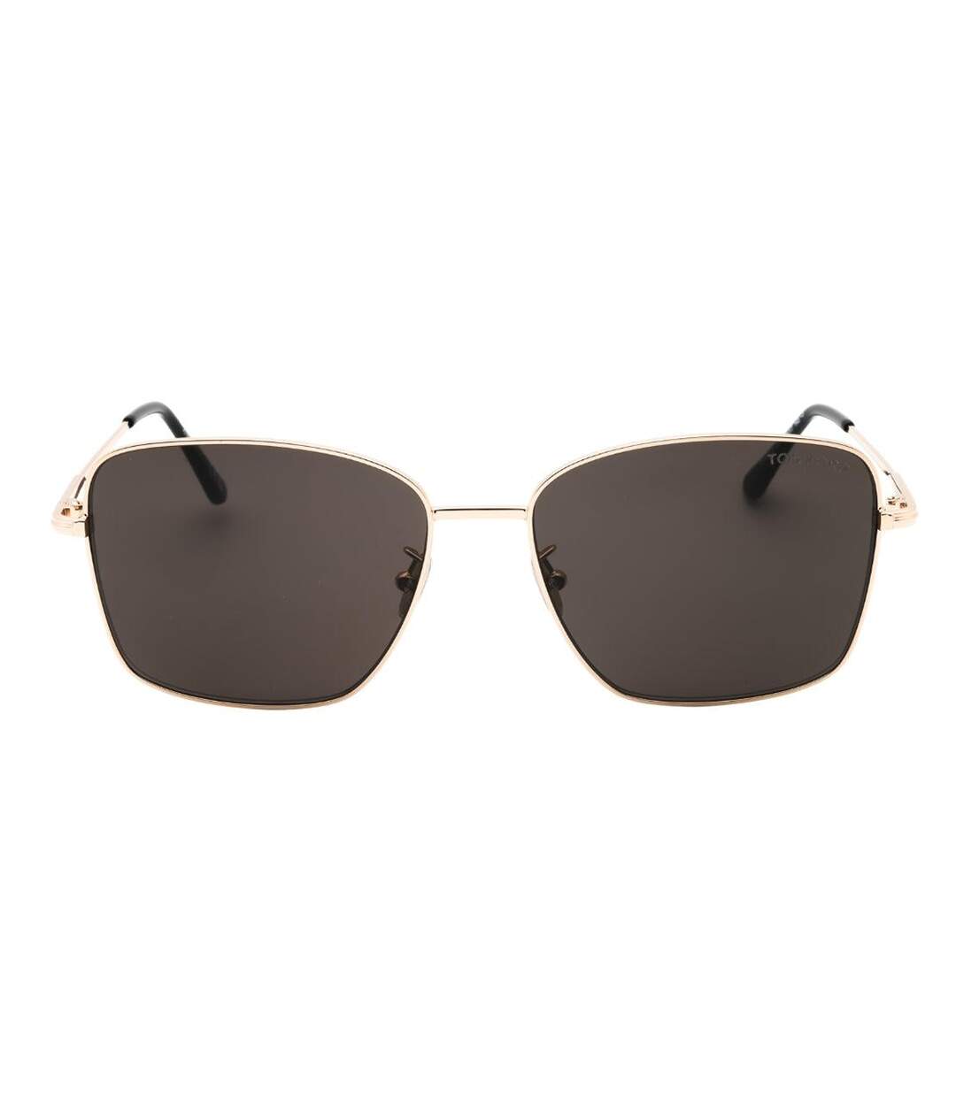 Womens/ladies Ft0953-d Shiny Sunglasses One Size Rose Gold Black Tom Ford-1
