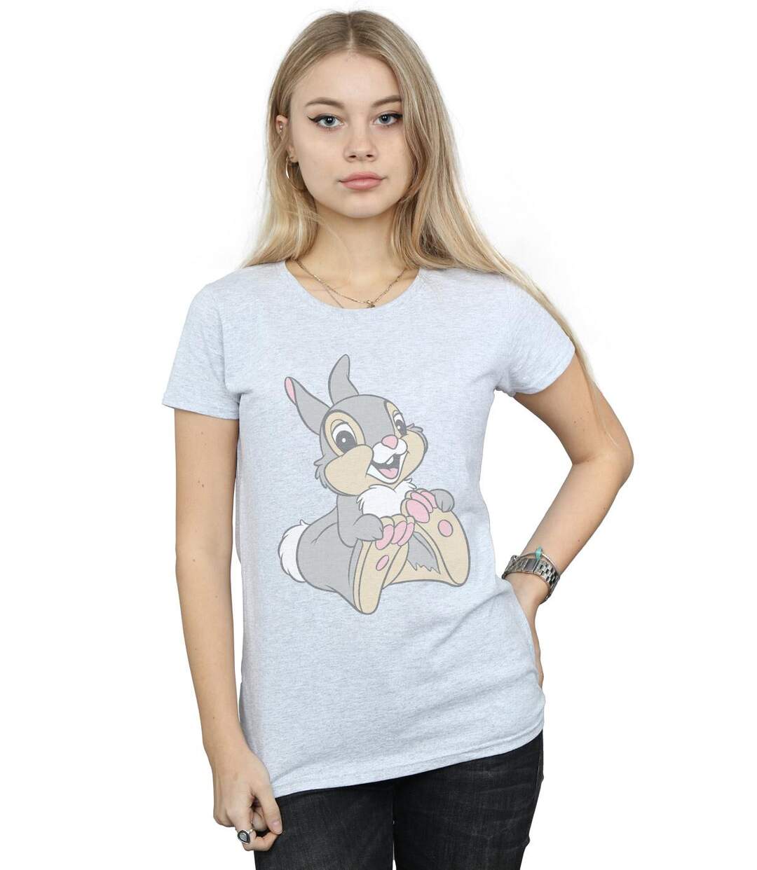 Disney - T-shirt - Femme (Gris chiné) - UTBI2169-2