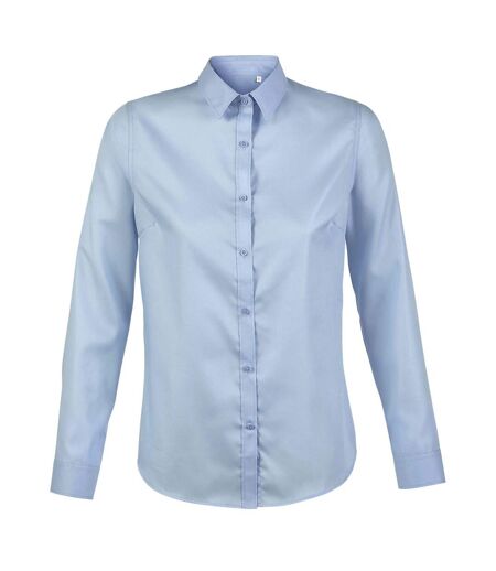 Chemisier Blaise Femme Bleu Clair NEOBLU