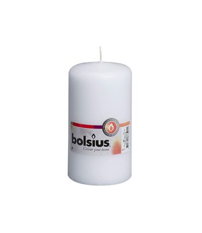 Bolsius - Bougie pilier (Blanc) (25 x 8 cm) - UTST3227