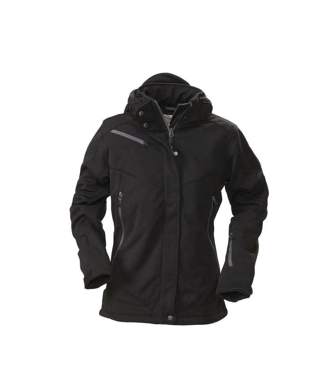 Veste Softshell Skeleton Femme Noir Printer-1