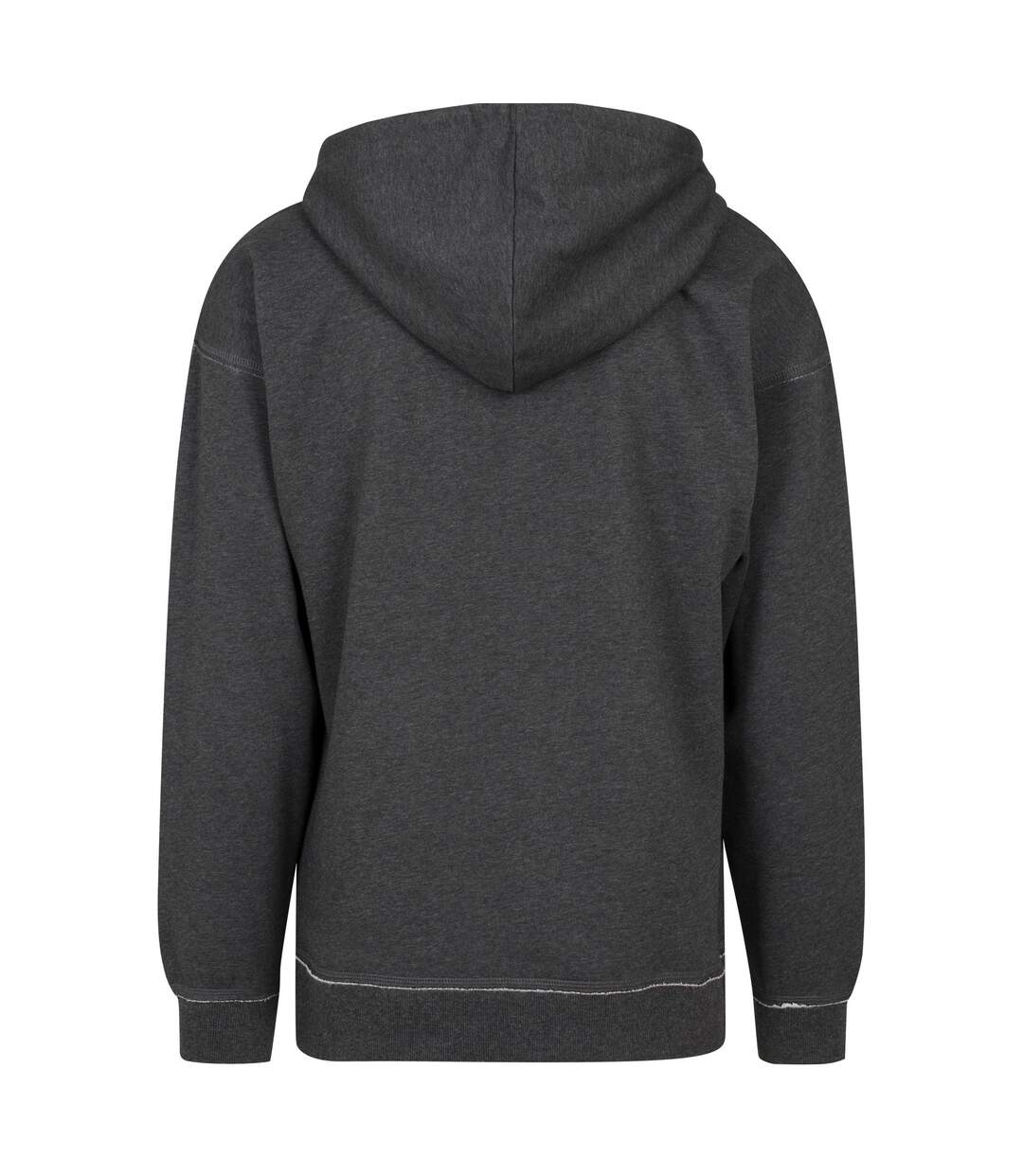 Sweat À Capuche Homme Charbon Build Your Brand-2