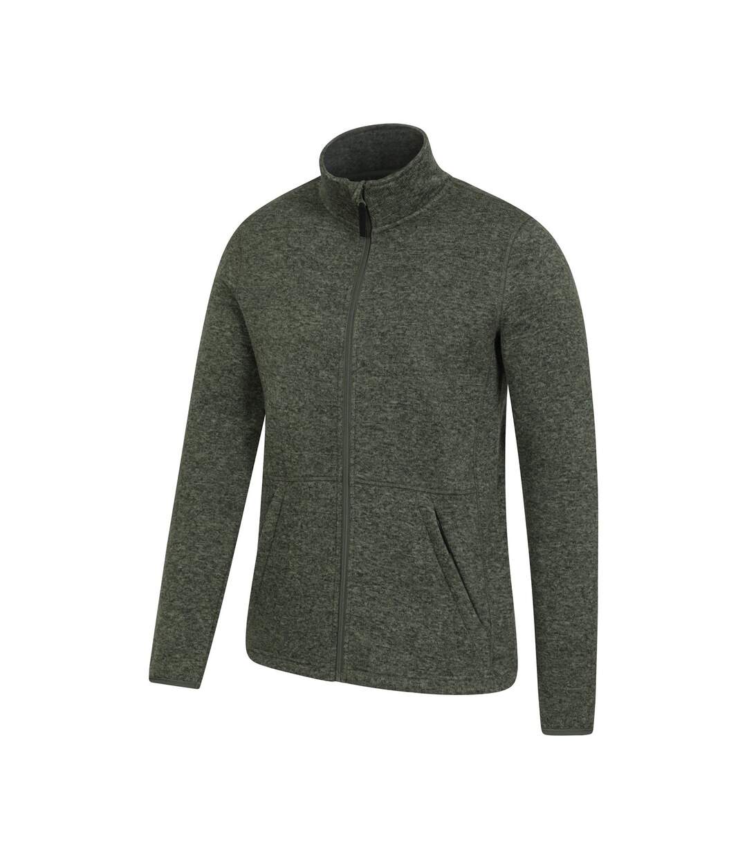 Mens Idris Iii Full Zip Fleece Jacket Green Mountain Warehouse-3