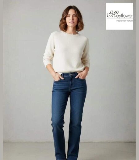 Jean Femme Confort Mayflower SOPHIA Taille Haute Extensible