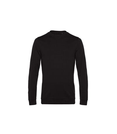 B&C Mens Set In Sweatshirt (Black Pure)